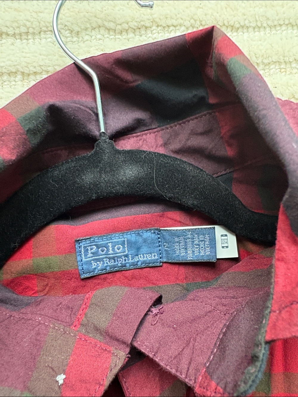Ralph Lauren Plaid Long-Sleeve Shirt Dress with belt size 2. - Picture 4 of 5